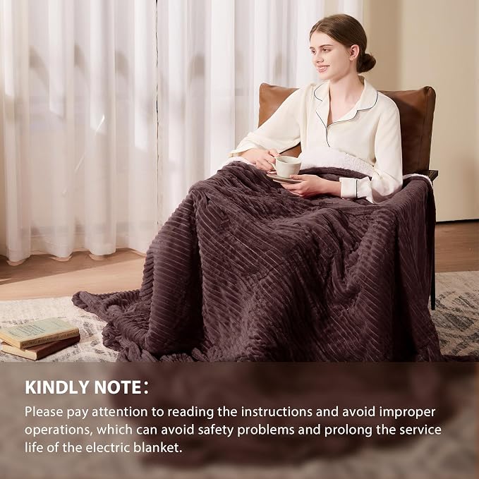 Homemate Electric Heated Blanket King Size - Image 6