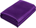 Homiest Purple Satin Flat Sheet by Homiest