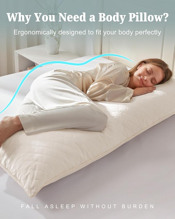 YZ HOME Long Body Pillow for Adults - Image 3