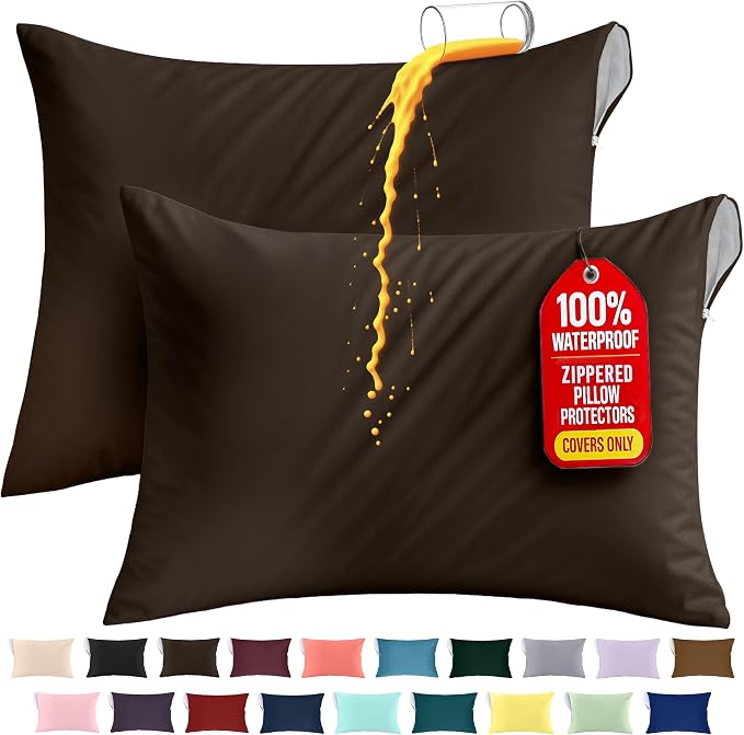 Utopia Bedding Premium 100% Waterproof Pillow Protectors by UTOPIABEDDING