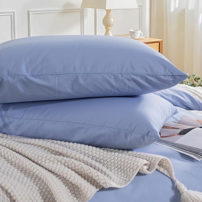 NEXHOME PRO Full Duvet Cover Set, 100% Washed Cotton - Image 7