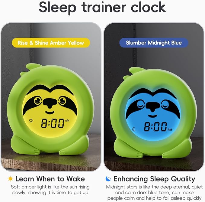 B&H Sleep Trainer Clock for Toddler - Image 2