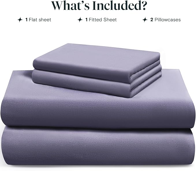 LuxClub Full Size Bed Sheets, 100% Rayon Derived from Bamboo Cooling Sheets - Image 2