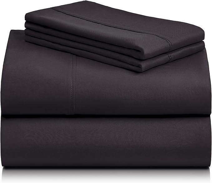 LuxClub 4 PC Full Sheet Set, Breathable Luxury Bed Sheets, Deep Pockets 18" - Image 8