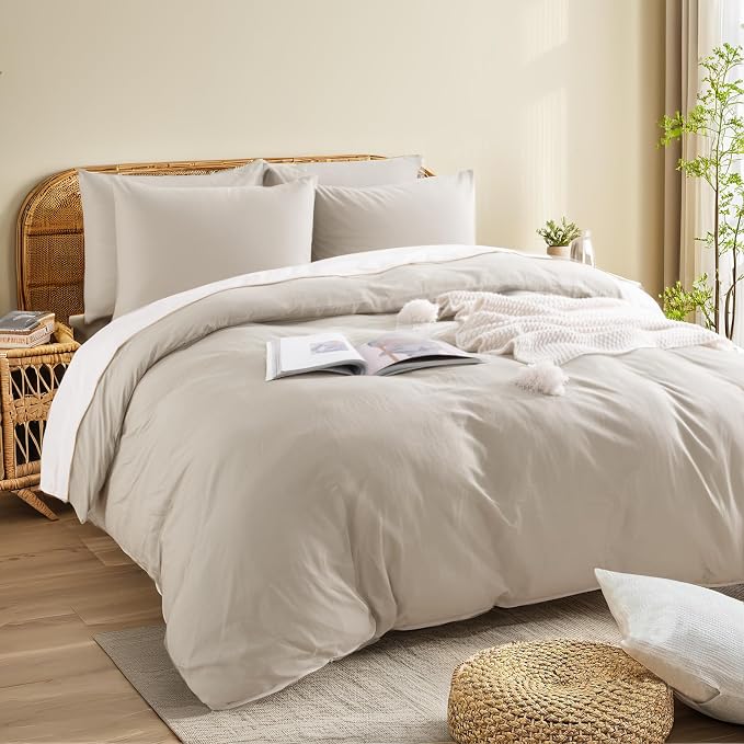 NEXHOME PRO Full Duvet Cover Set – 100% Certified Organic Cotton - Image 4