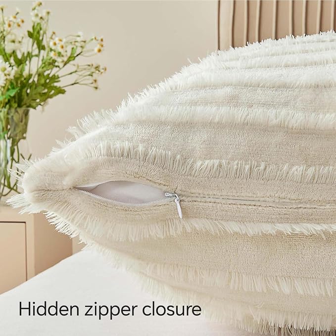 BEDELITE Velvet Pillow Covers 26x26 - Image 4