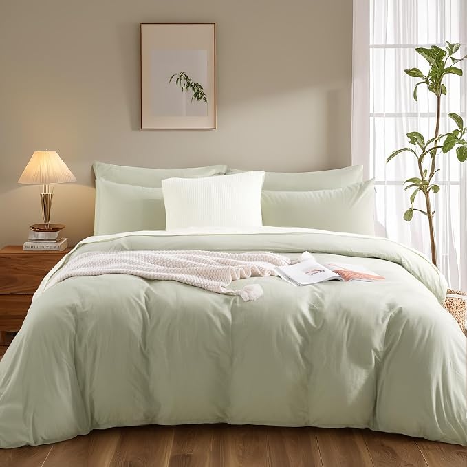 NEXHOME PRO Twin Duvet Cover Set – 100% Certified Organic Cotton - Image 2
