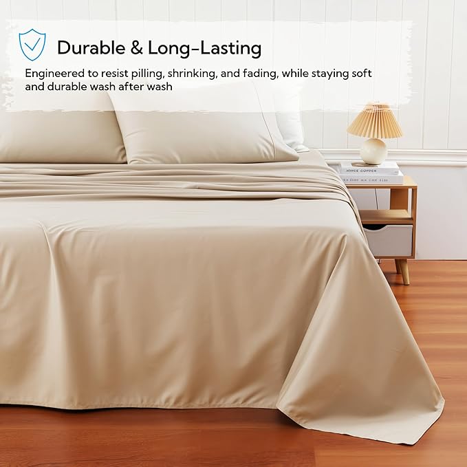 Cotton Flat Sheets Only, 600 TC 100% Cotton Flat Sheet Top Sheet Only, Twin - Image 5