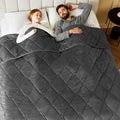 L'AGRATY King Size Weighted Blanket by LAGRATY
