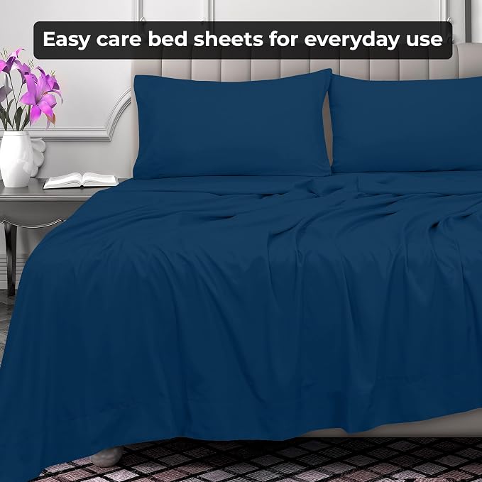 Royale Linens California King Flat Sheet - Image 6