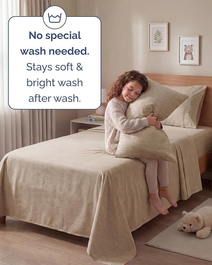 Twin 4 Piece Sheet Set - Image 6