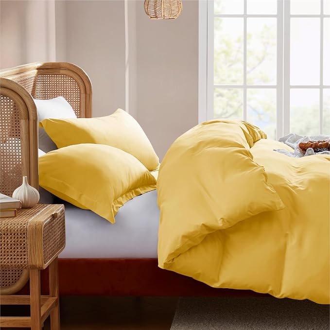 Nestl Yellow Duvet Cover Queen Size - Image 7