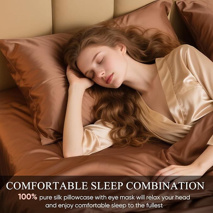 100% Mulberry Silk Pillowcase 22 Momme - Image 2