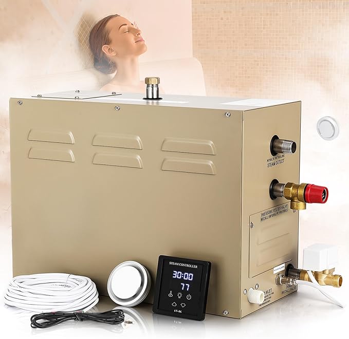 Steam Shower Generator Kit 10.5KW by HapyvergoDirect