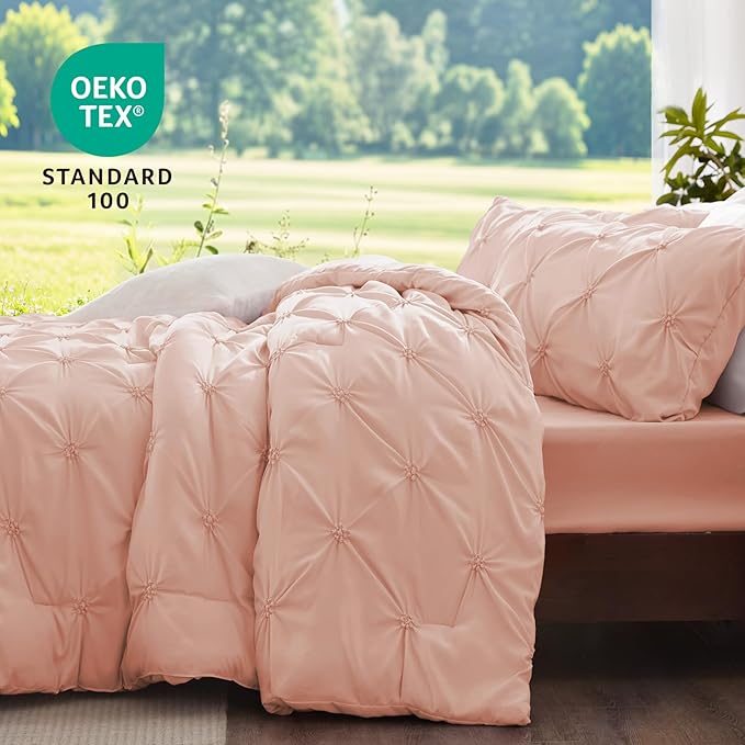 BEDELITE Dusty Pink King Size Comforter Set - Image 3