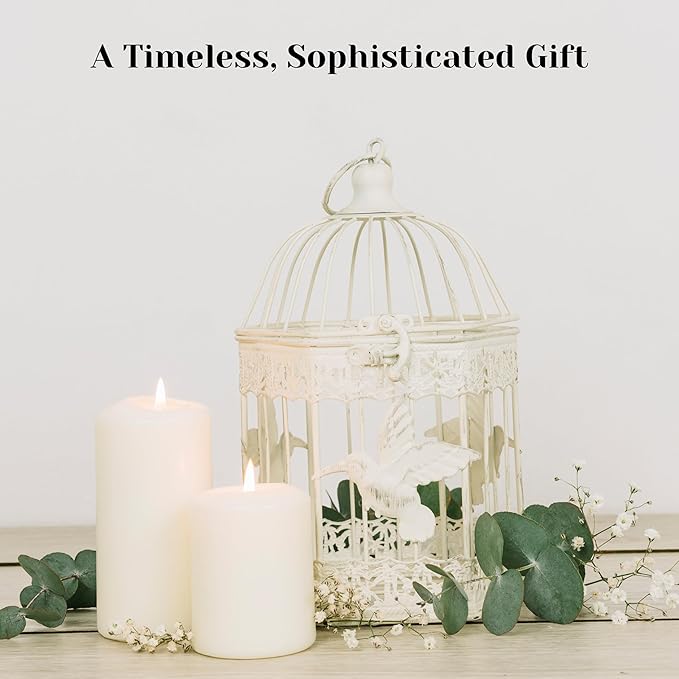 White Jasmine Scented Votive Candles, Scented 10 Hour Burn Time - Image 6