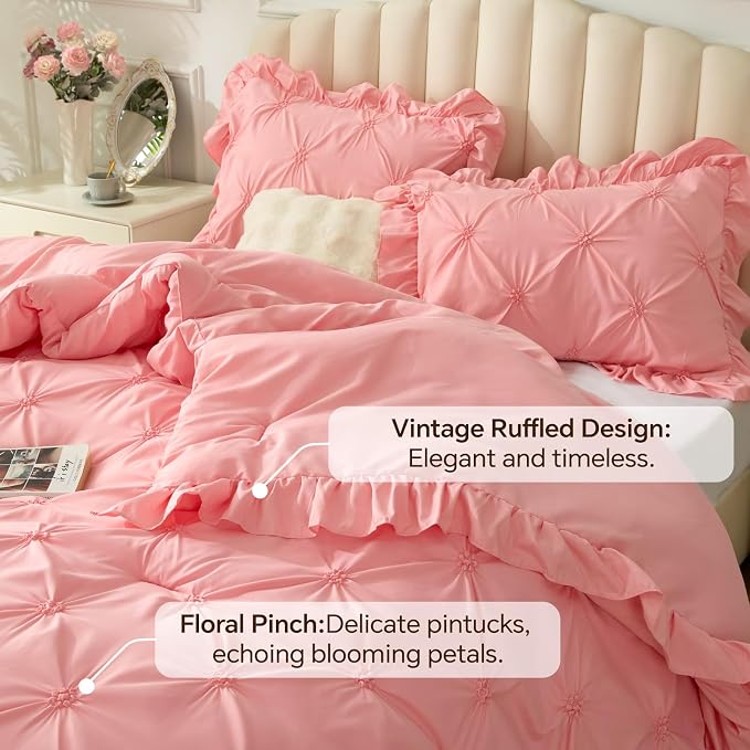 BEDELITE Pink Twin Comforter Set - Image 5