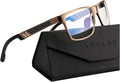 ANYLUV Blue Light Blocking Glasses Men Computer Gaming Glasses Lightweight by ANYLUV