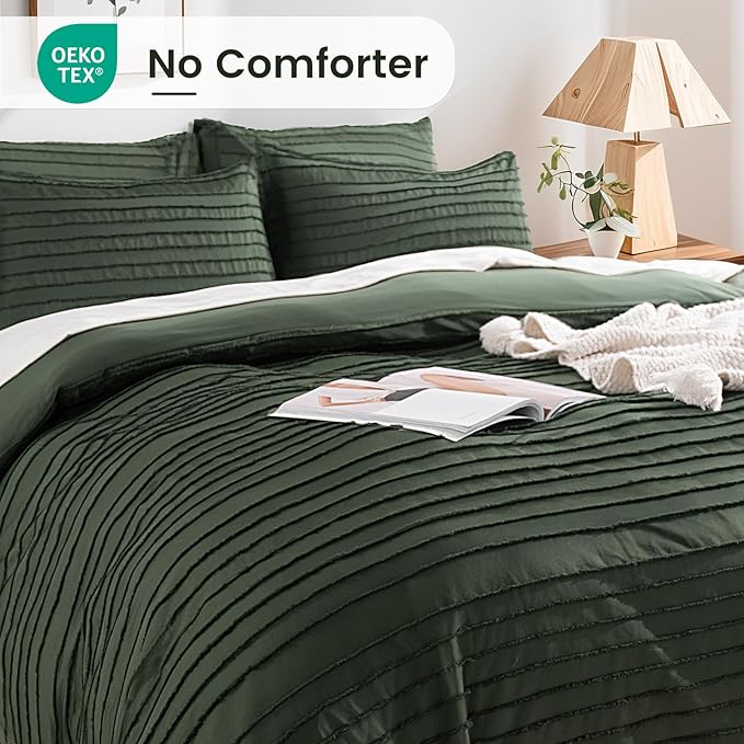 NEXHOME PRO Duvet Cover Full, 3 Pieces Boho Tufted Duvet Cover Set, Soft and - Image 3