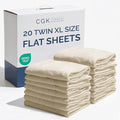 Twin XL Size Flat Sheets by CGKUnlimited