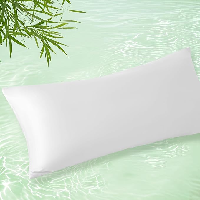 Homiest Cooling Body Pillow Case, 100% Rayon Derived from Bamboo Body Pillow by Homiest