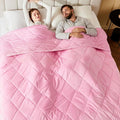 L'AGRATY Queen/King Size Weighted Blanket by LAGRATY