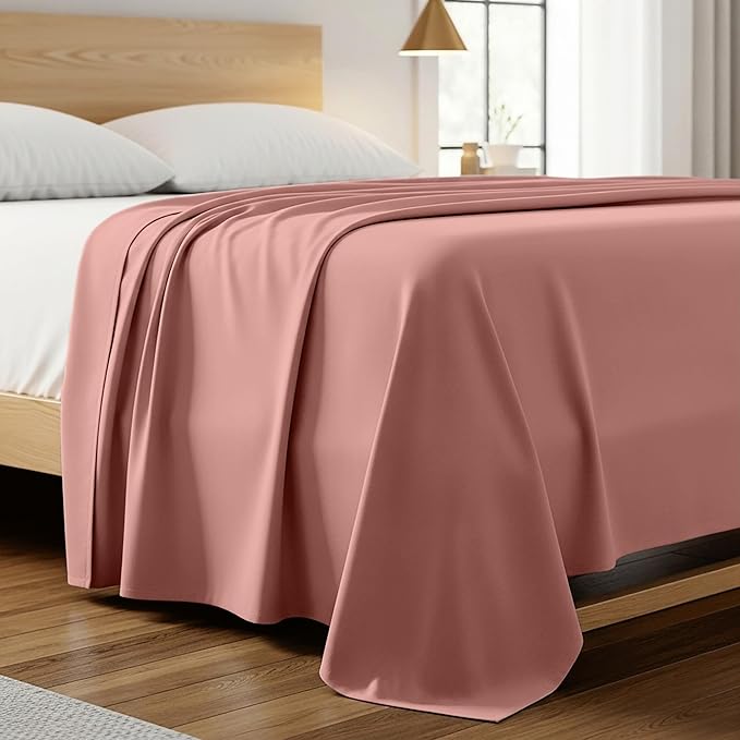 Mellanni California King Size Flat Sheet by Mellanni