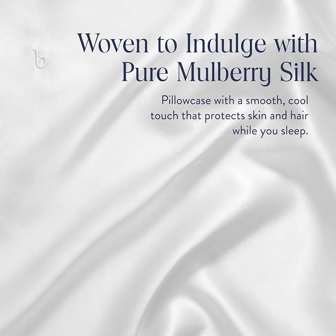 Brooklinen Mulberry Silk Pillowcase – 100% Pure Silk Pillow Case, Soft & Durable - Image 6