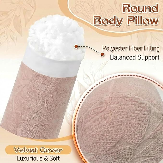 1 MIDDLE ONE Body Pillow for Adults, Bolster Pillow - Image 3