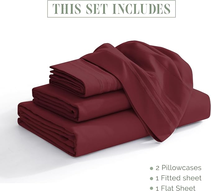Elegant Comfort Luxurious 1500 Premium Hotel Quality Microfiber Three Line - Image 4
