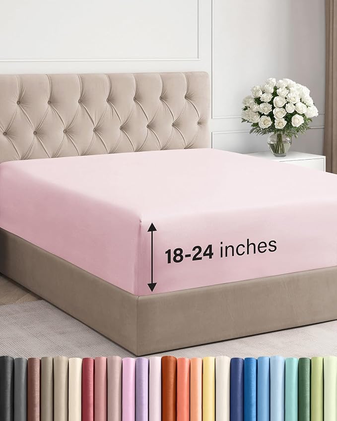 Extra Deep Cal King Fitted Sheet by CGKUnlimited