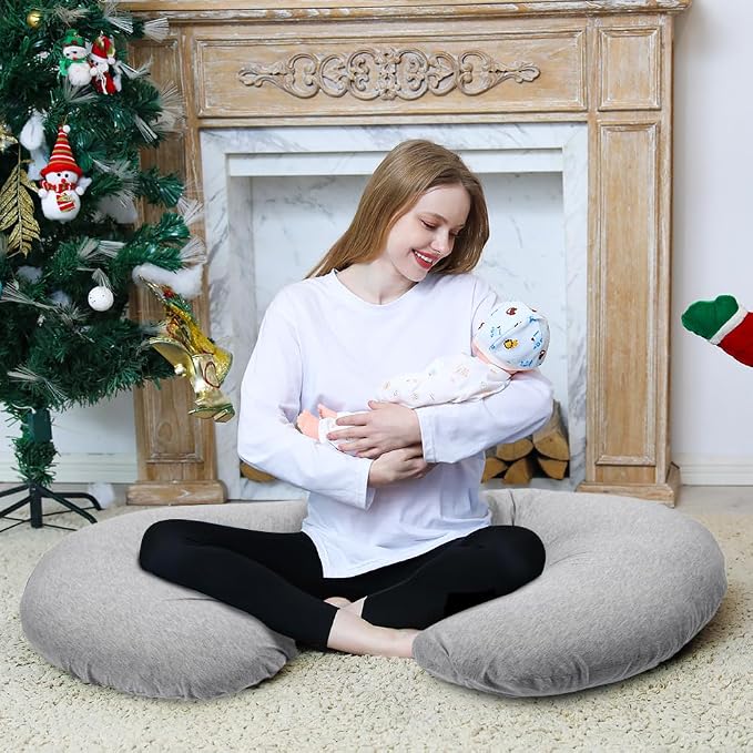 Chilling Home Pregnancy Pillow, C Shaped Full Body Pillow Maternity Pillow - Image 7