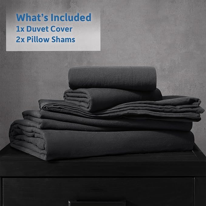 Nestl Black Duvet Cover Full Size - Image 9