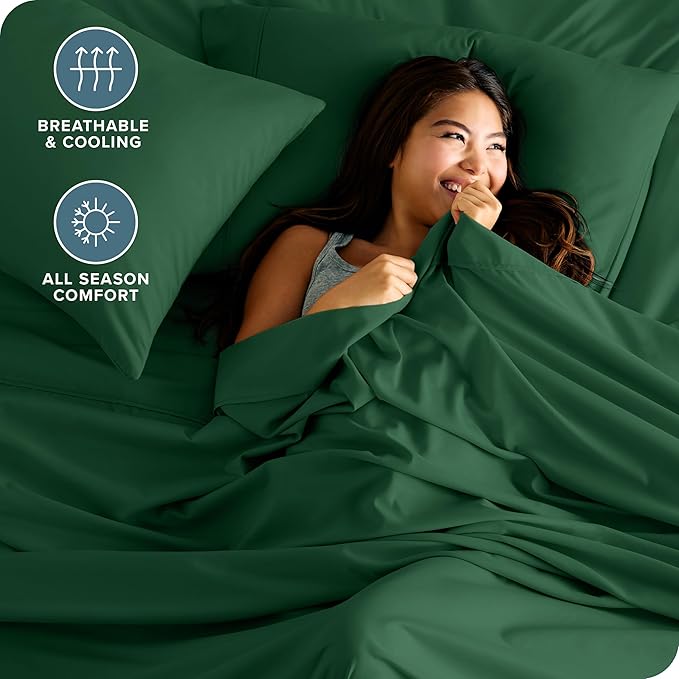 Bare Home Split California King Sheet Set - Image 4