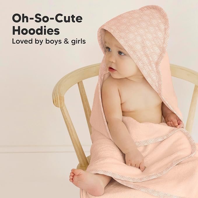 KeaBabies Hooded Baby Towel for Newborn - Image 7