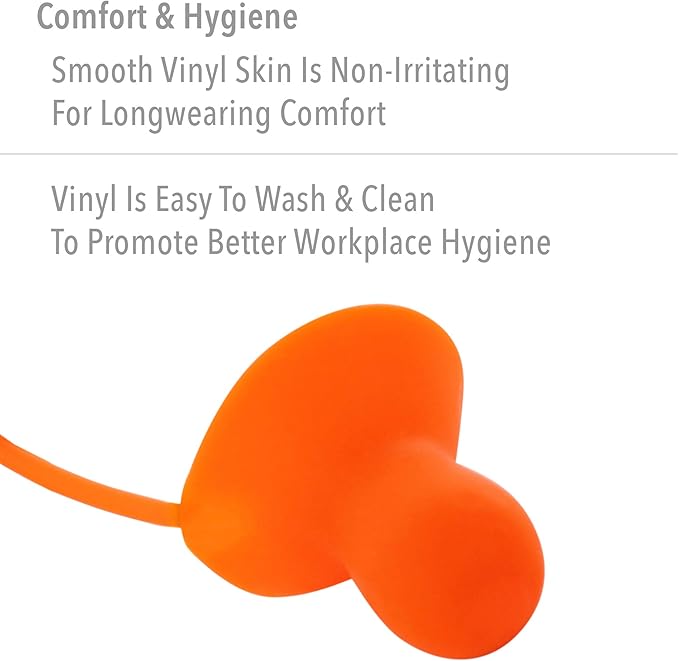 Howard Leight by Honeywell Quiet Corded Reusable Earplugs, 5-Pair Vending Pack - Image 3