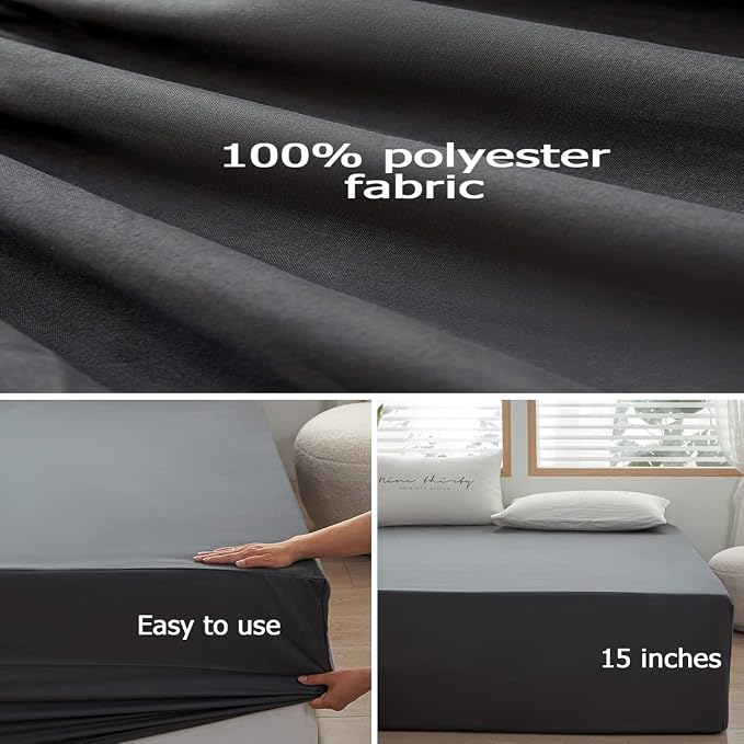 Bedding King Size Fitted Sheet Only - Image 3