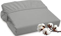 ROYALE LINENS 300 Thread Count 100% Long Staple Combed Cotton Fitted Sheet Full by ROYALELINENS