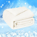 HOMFINE Cooling Comforter King Size, Japanese Double-Sided Cold Tech Fabric by HOMFINE