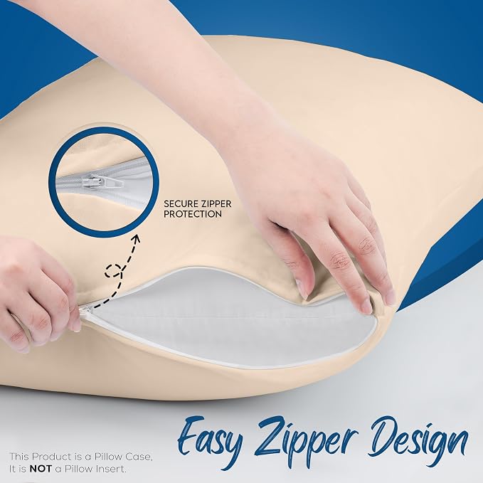 Utopia Bedding Premium 100% Waterproof Pillow Protectors - Image 5
