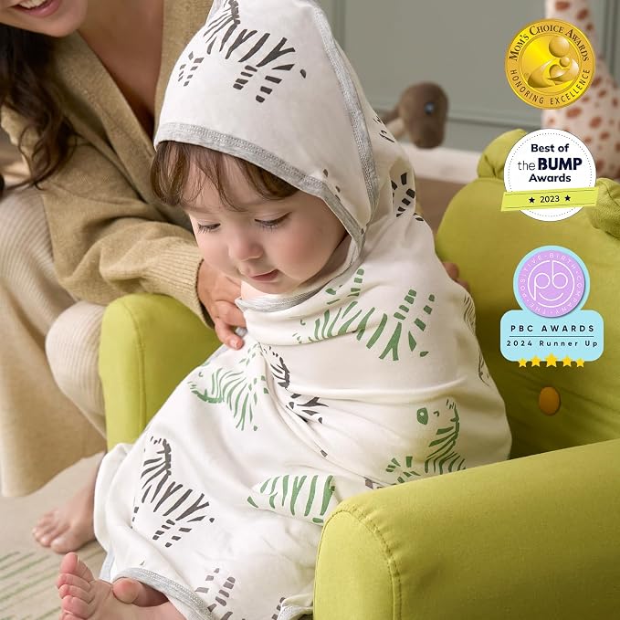 Momcozy Best Wishes Baby Towel - Image 2