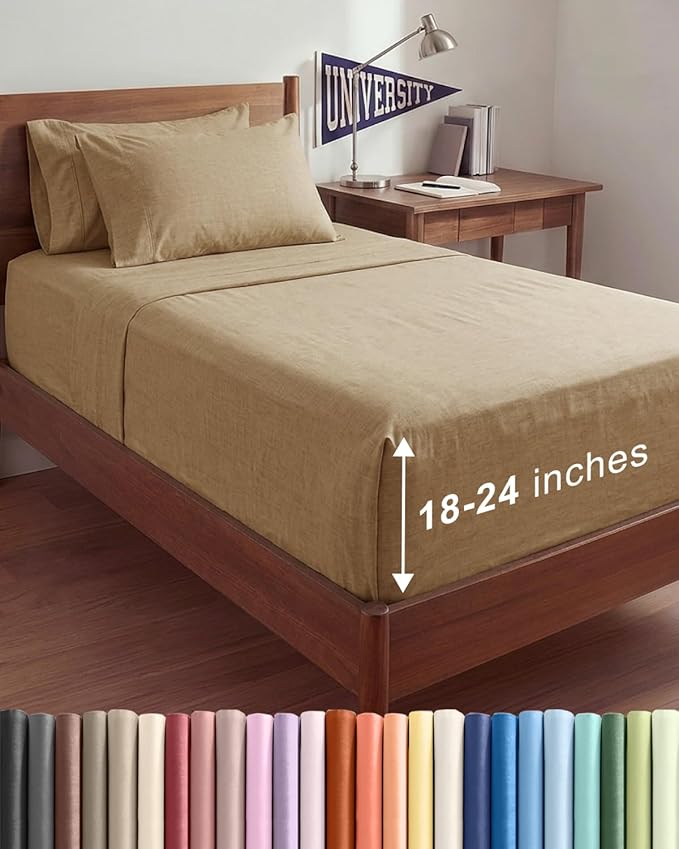 Extra Deep Twin XL Sheet Set by CGKUnlimited