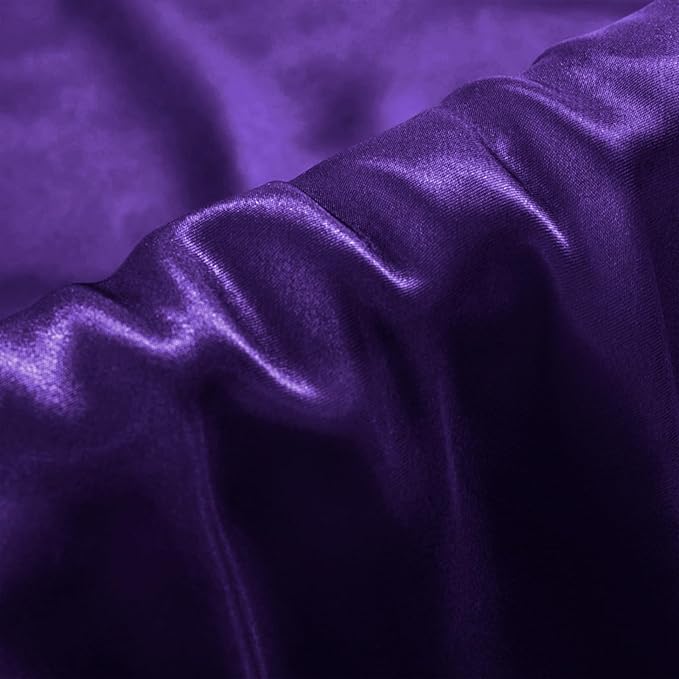Aormenzy Satin Pillow Cases for Women Queen Size Set of 2, Fade Resistant - Image 2
