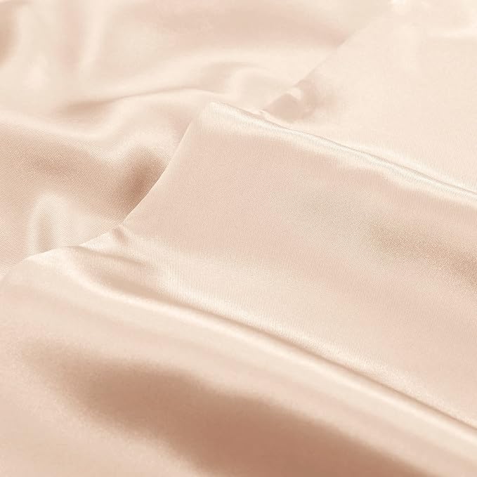 Aormenzy Beige Satin Pillowcase - Image 7