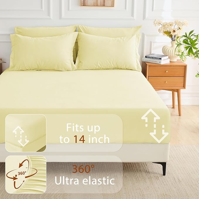 MUXHOMO 5 Pieces Twin Comforter Set, Soft Bed in a Bag Twin Size, All Season - Image 7