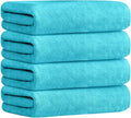 JML Bath Towel, Microfiber Bath Towels Set 4 Pack by JML