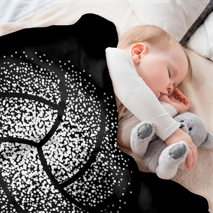 Volleyball Blanket Gift for Boy Girl, Volley Ball Sport Throw Lightweight Super - Image 4