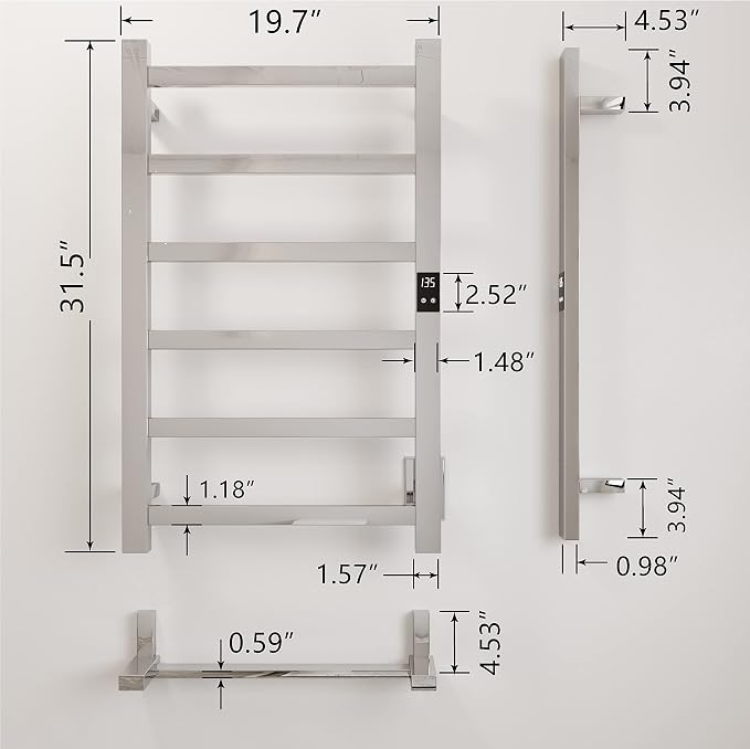 Topdattion Electric Towel Warmer | Super Thin | - Image 4