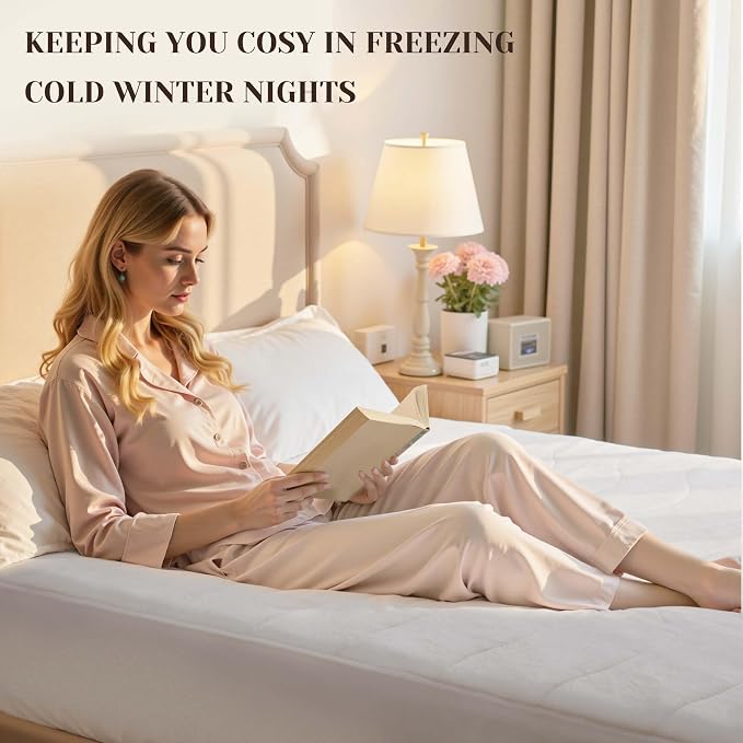 GOTCOZY Multi-Zone Heated Mattress Pad Queen Size - Image 7