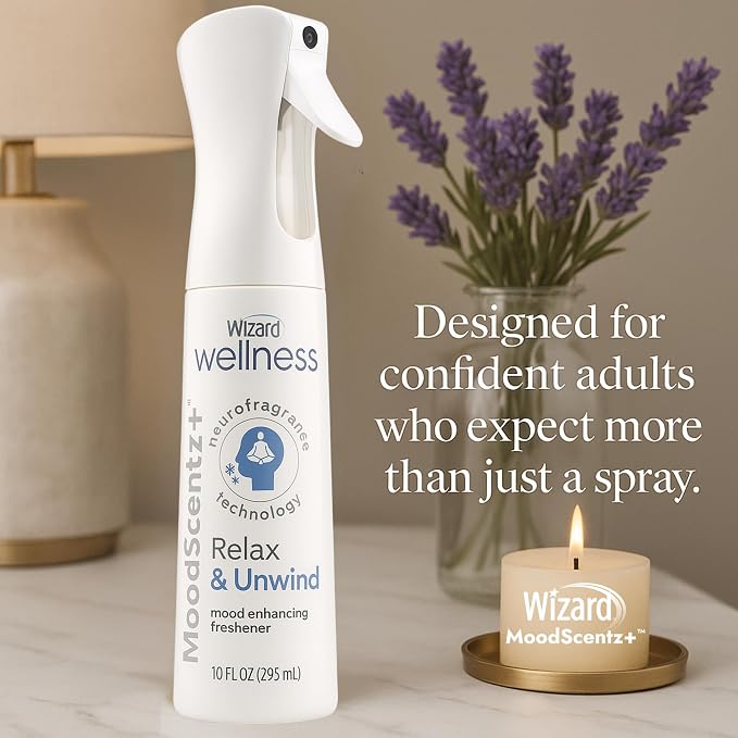 Wizard MoodScentz™ Patented Science-Backed Mood-Enhancing Room Mist, - Image 4
